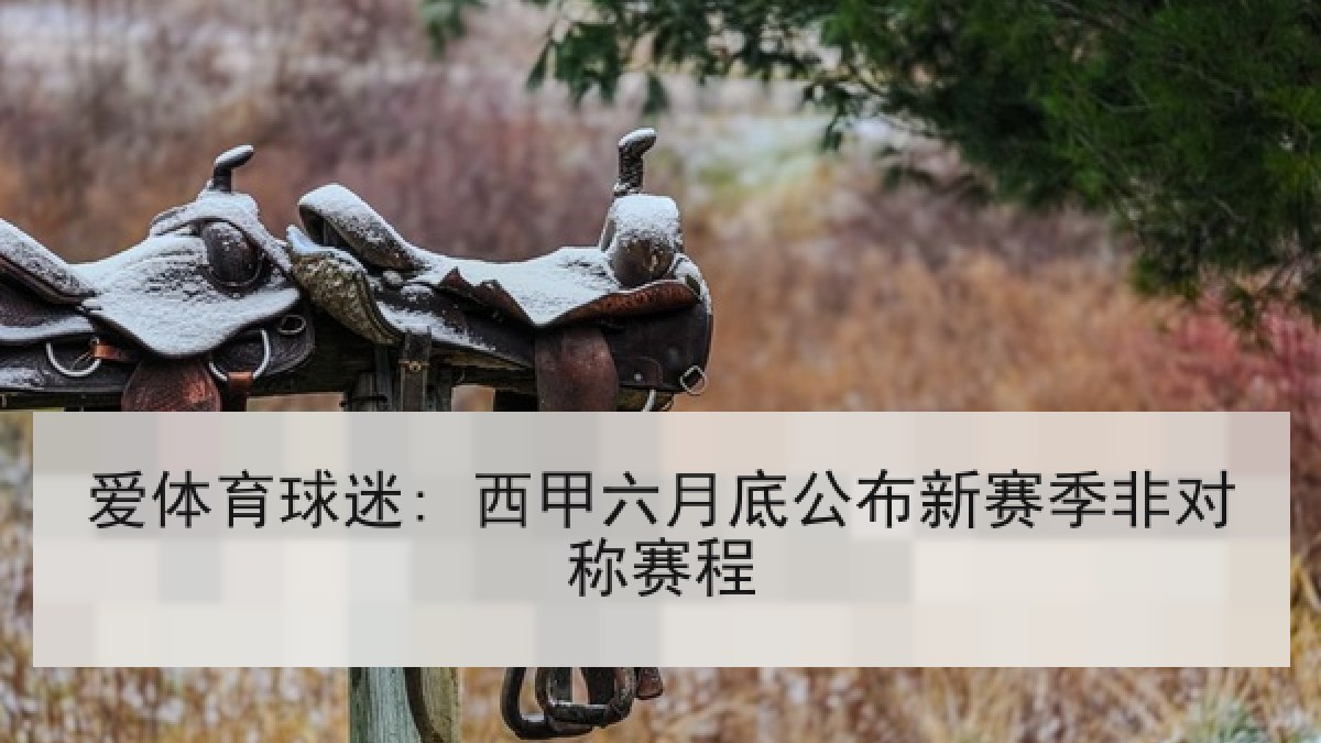 爱体育球迷: 西甲六月底公布新赛季非对称赛程